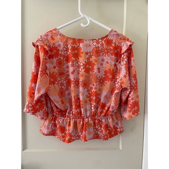 Women’s Ana medium floral blouse - Picture 4 of 5